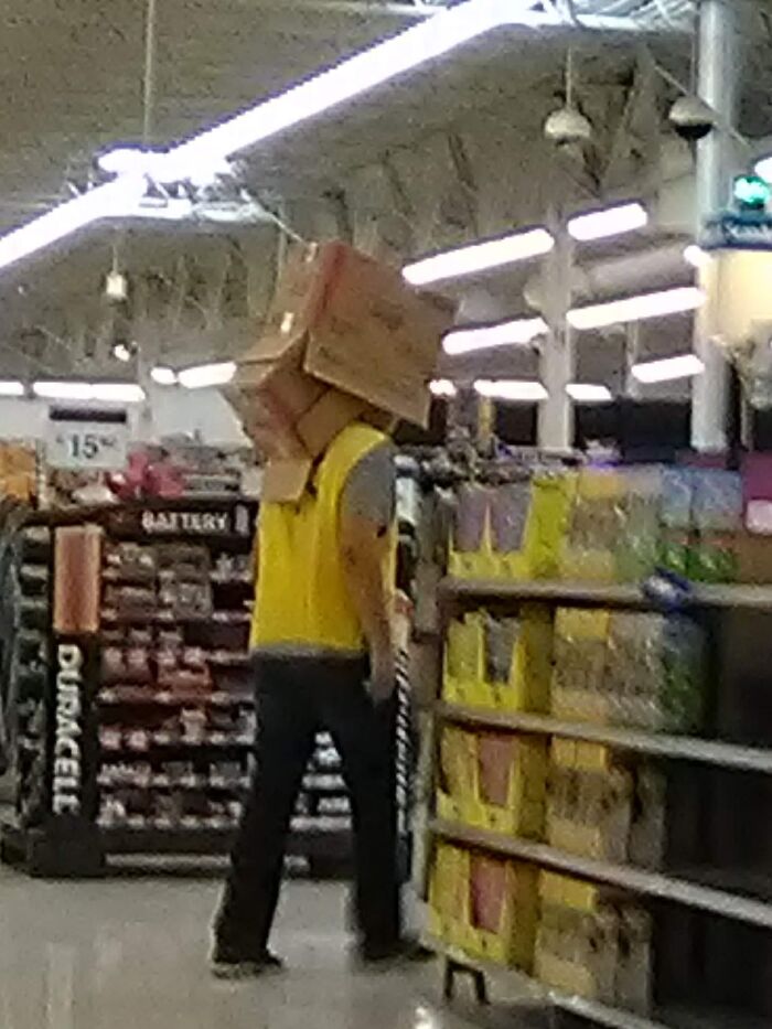 Walmart Employee In Charge Of Self Checkout