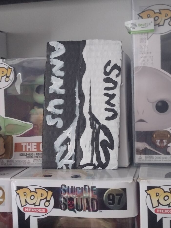 This Thing My Partner Painted For Me And I Light Up Every Time I See It 😊