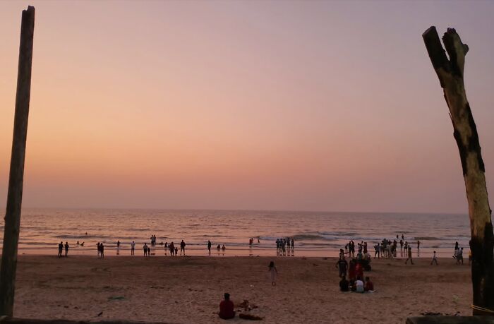 Just A Small Beach In India