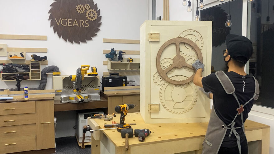 I Made Awesome Wooden Safebox