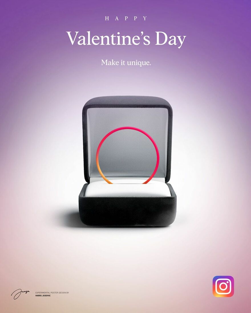 Make It Unique: Valentine's Day Posters By Haris Jusovic (5 Pics)