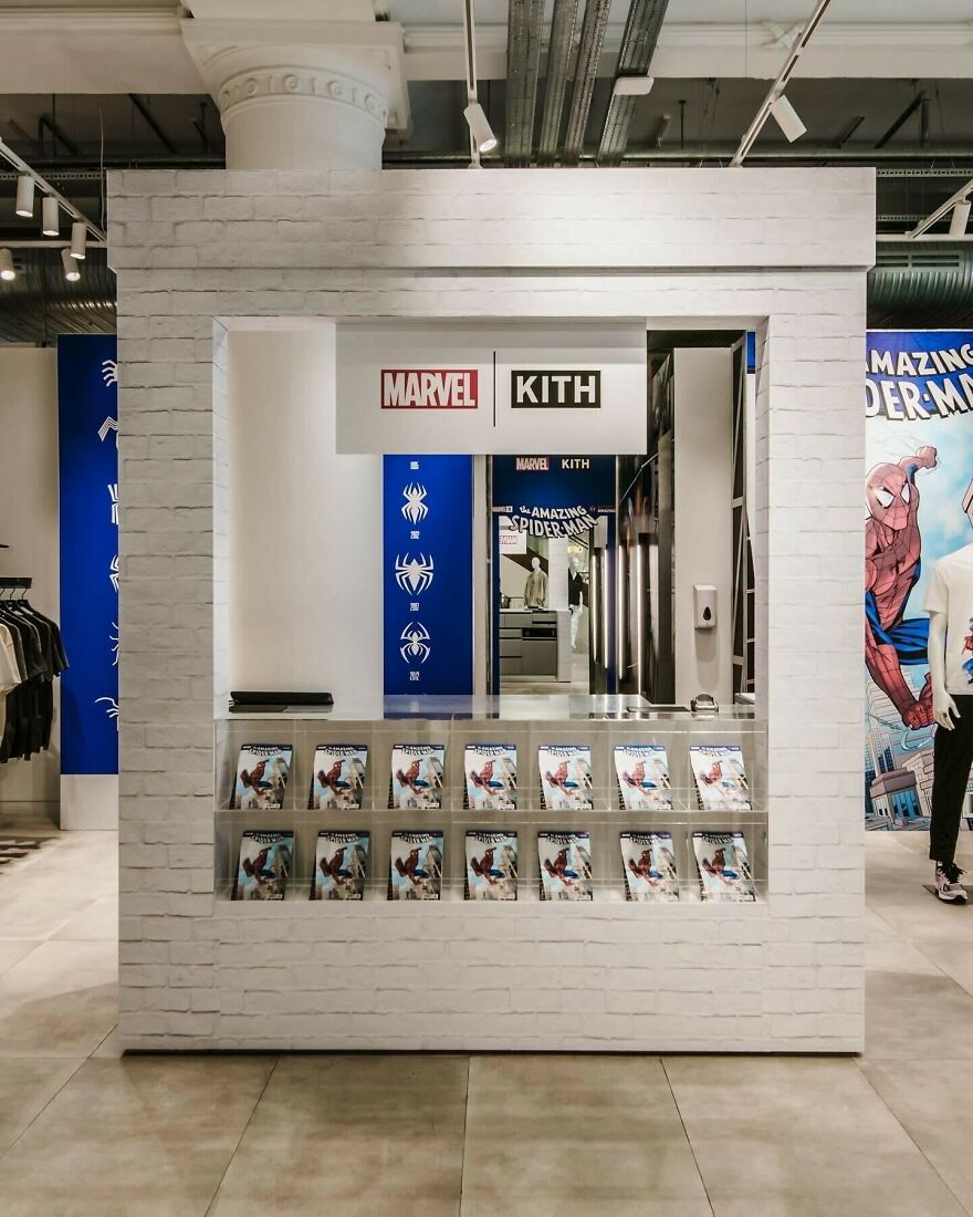 Marvel Partners With Kith To Unveil London Pop-Up Celebrating The 60th Anniversary Of Spider-Man Marvel Partners With Kith To Unveil London Pop-Up Celebrating The 60th Anniversary Of Spider-Man