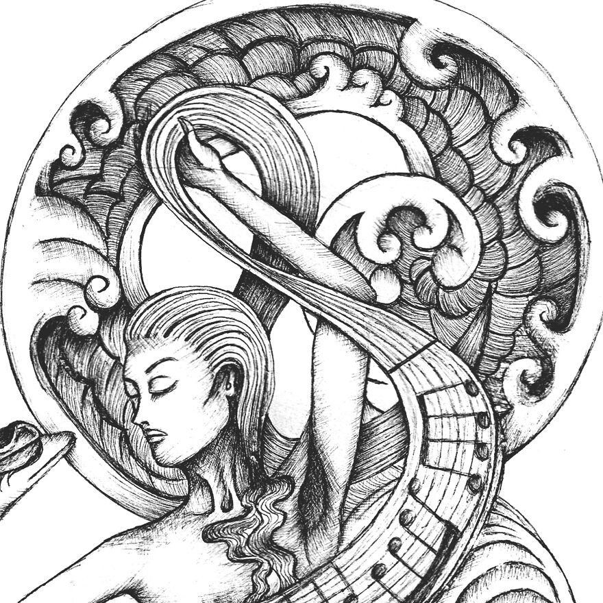 La Tempesta Di Mare: My Illustration Inspired By Vivaldi