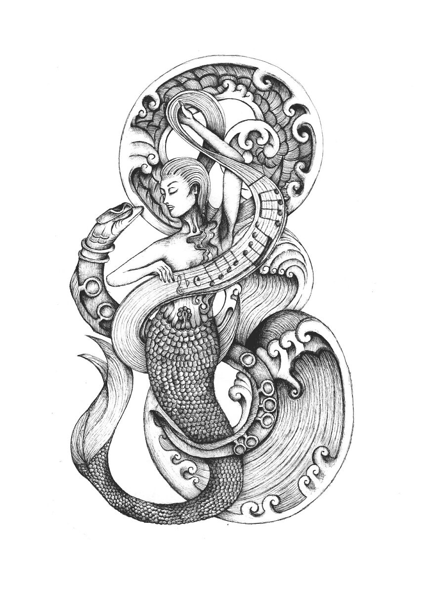 La Tempesta Di Mare: My Illustration Inspired By Vivaldi