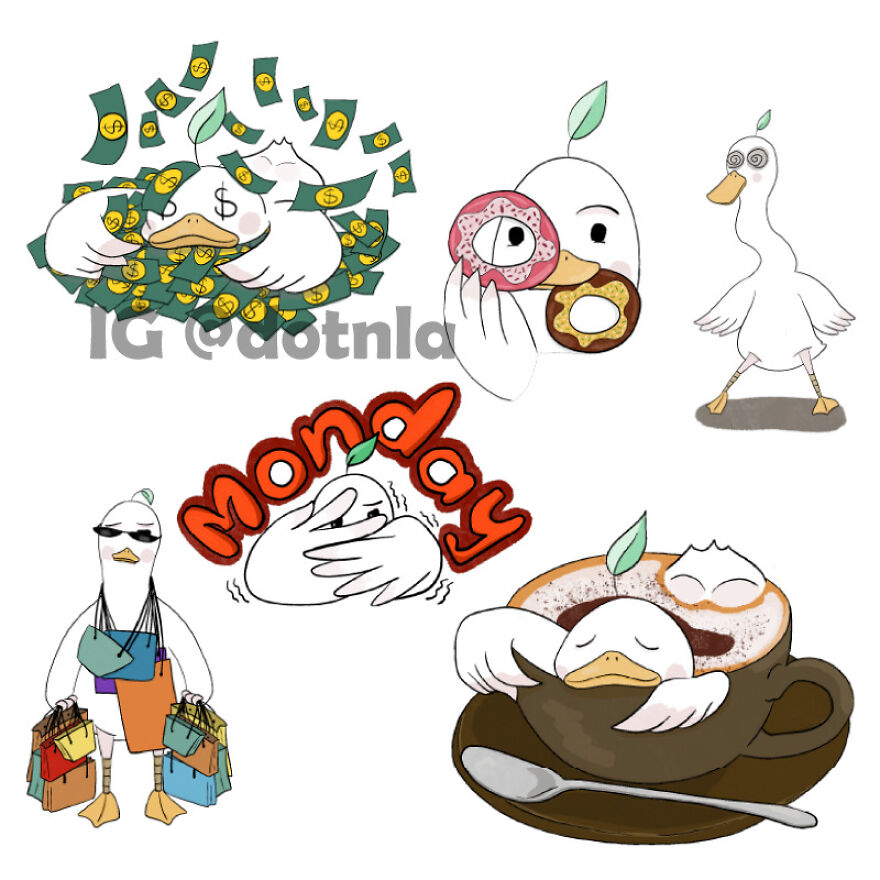 I Designed A Duck Character Named Doo Doo