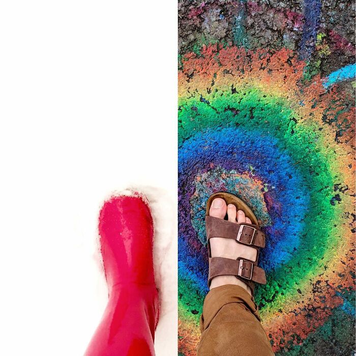 Meet Becca And Dan, A Couple Who Travel The World Apart But Make Their Photos Bring Them Together