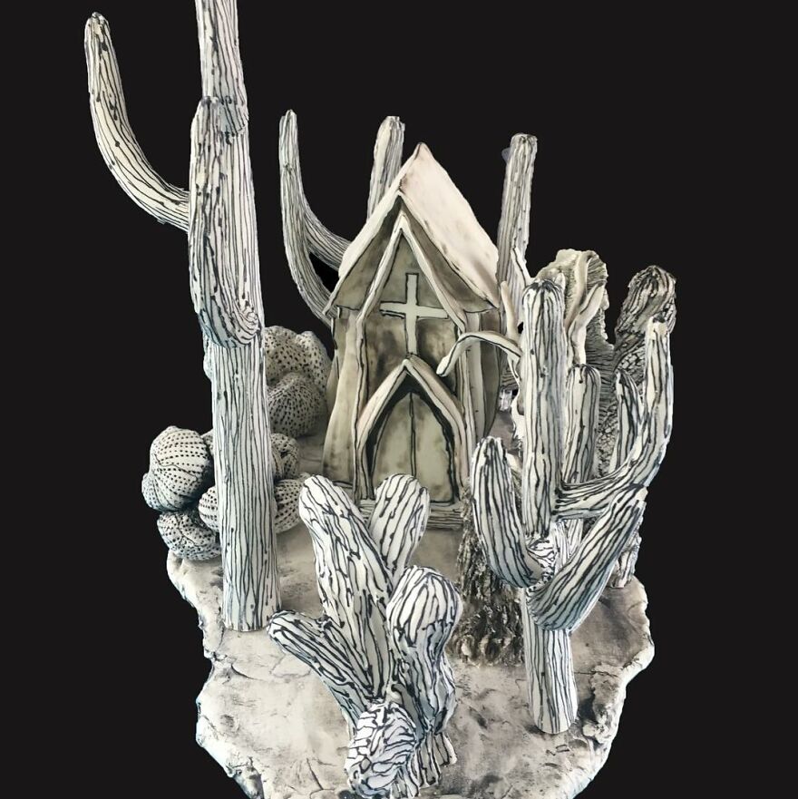 Meet Katharine's Porcelain Work
morling That Appear To Be Made Of Paper