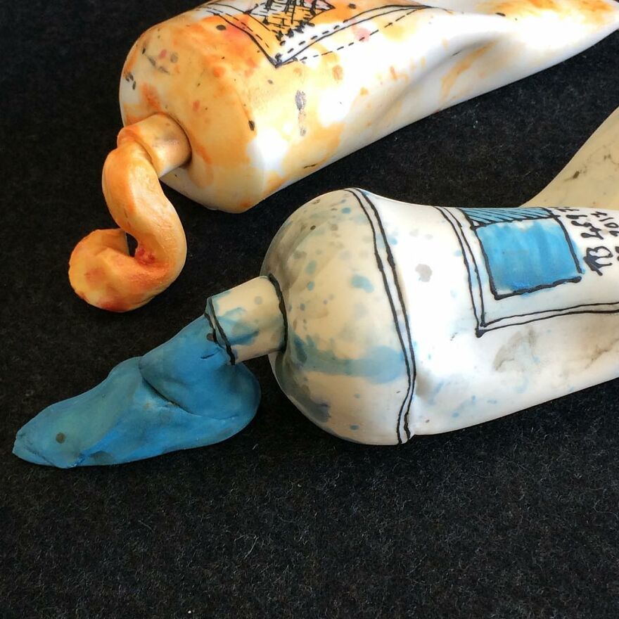 Meet Katharine's Porcelain Work
morling That Appear To Be Made Of Paper