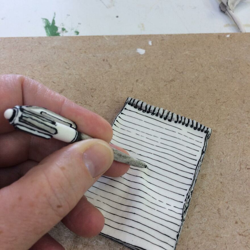 Meet Katharine's Porcelain Work
morling That Appear To Be Made Of Paper