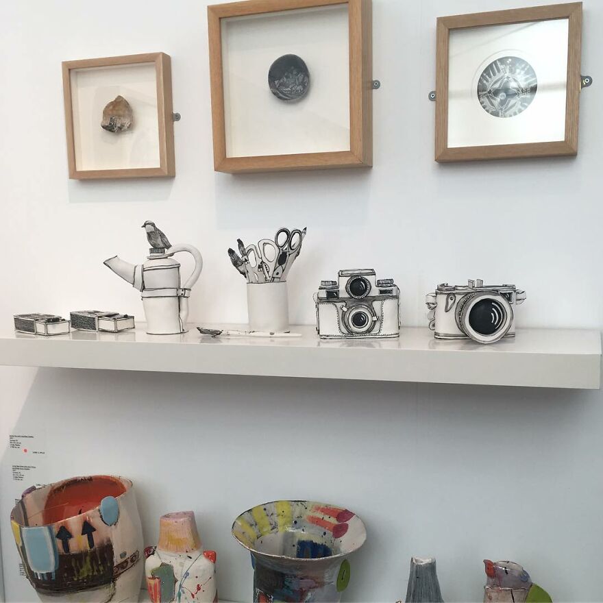 Meet Katharine's Porcelain Work
morling That Appear To Be Made Of Paper