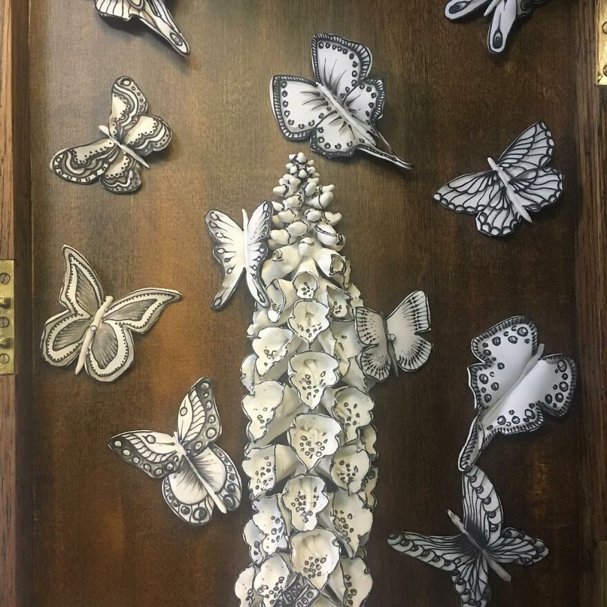 Meet Katharine's Porcelain Work
morling That Appear To Be Made Of Paper