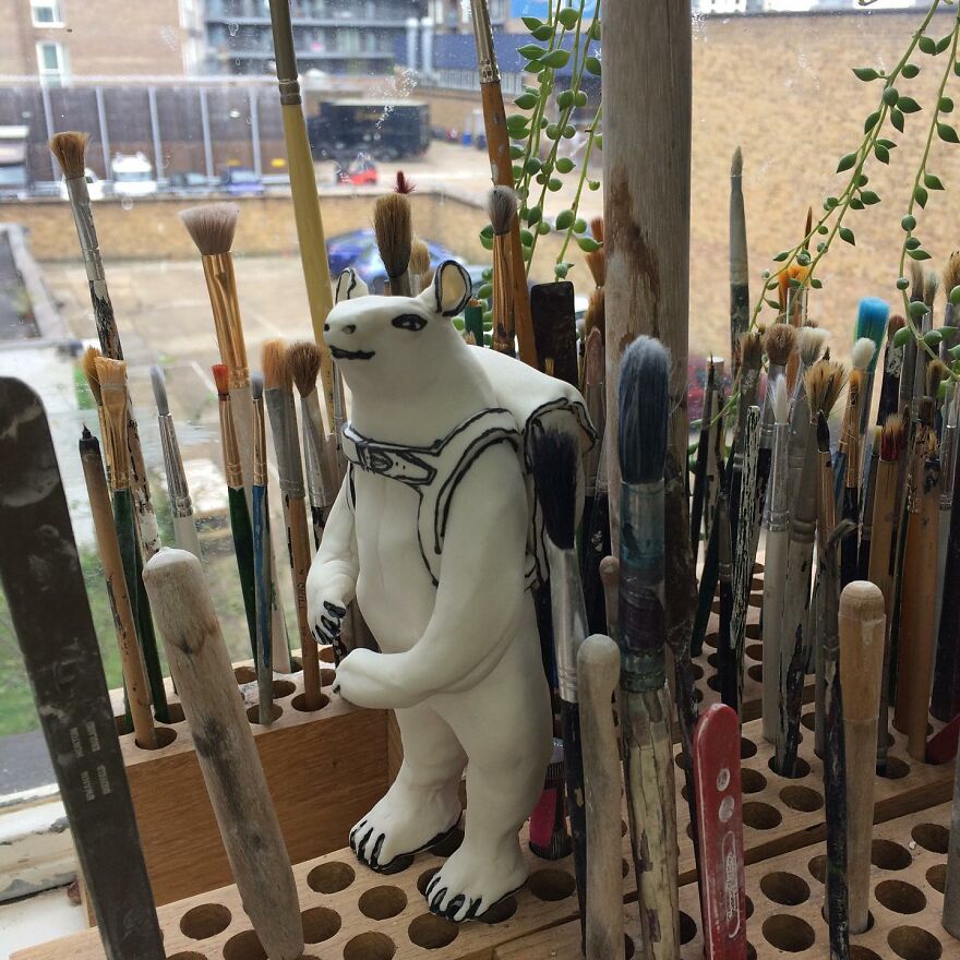 Meet Katharine's Porcelain Work
morling That Appear To Be Made Of Paper