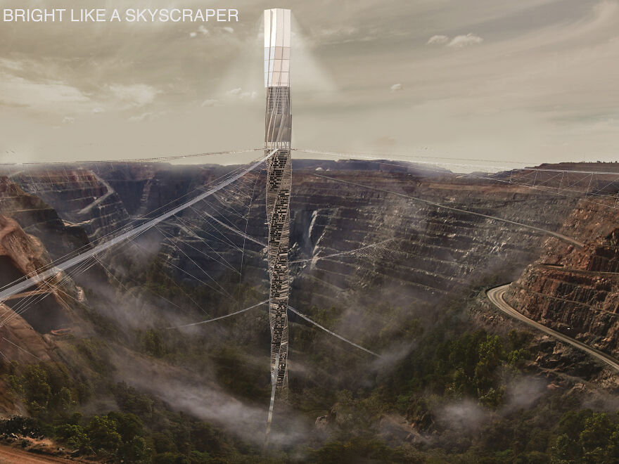 Skyscraper For Open Pit Mines
