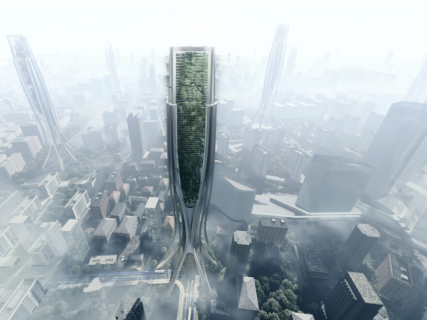 Air Purification Skyscraper