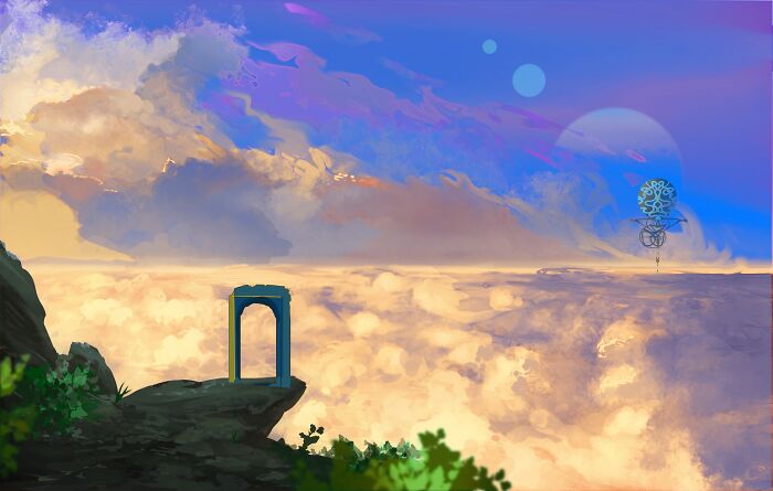 A Cool Fire In The Sky