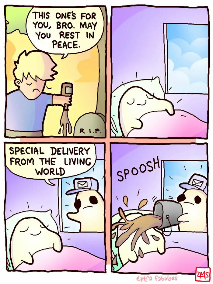 New Quirky Comics With A Dark Humor By Zach