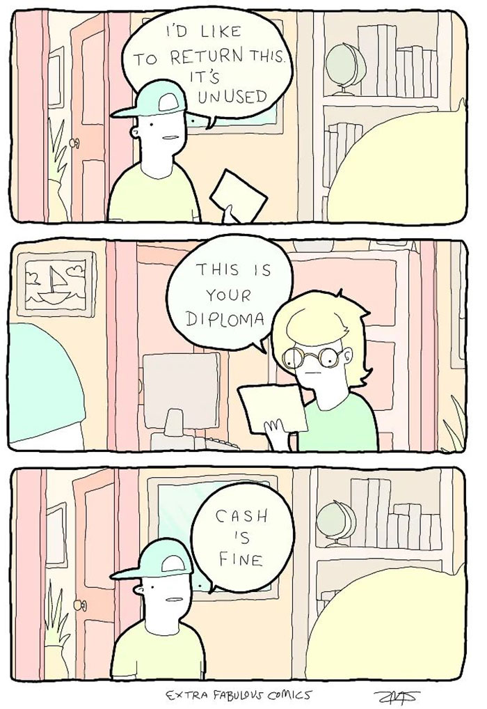 New Quirky Comics With A Dark Humor By Zach