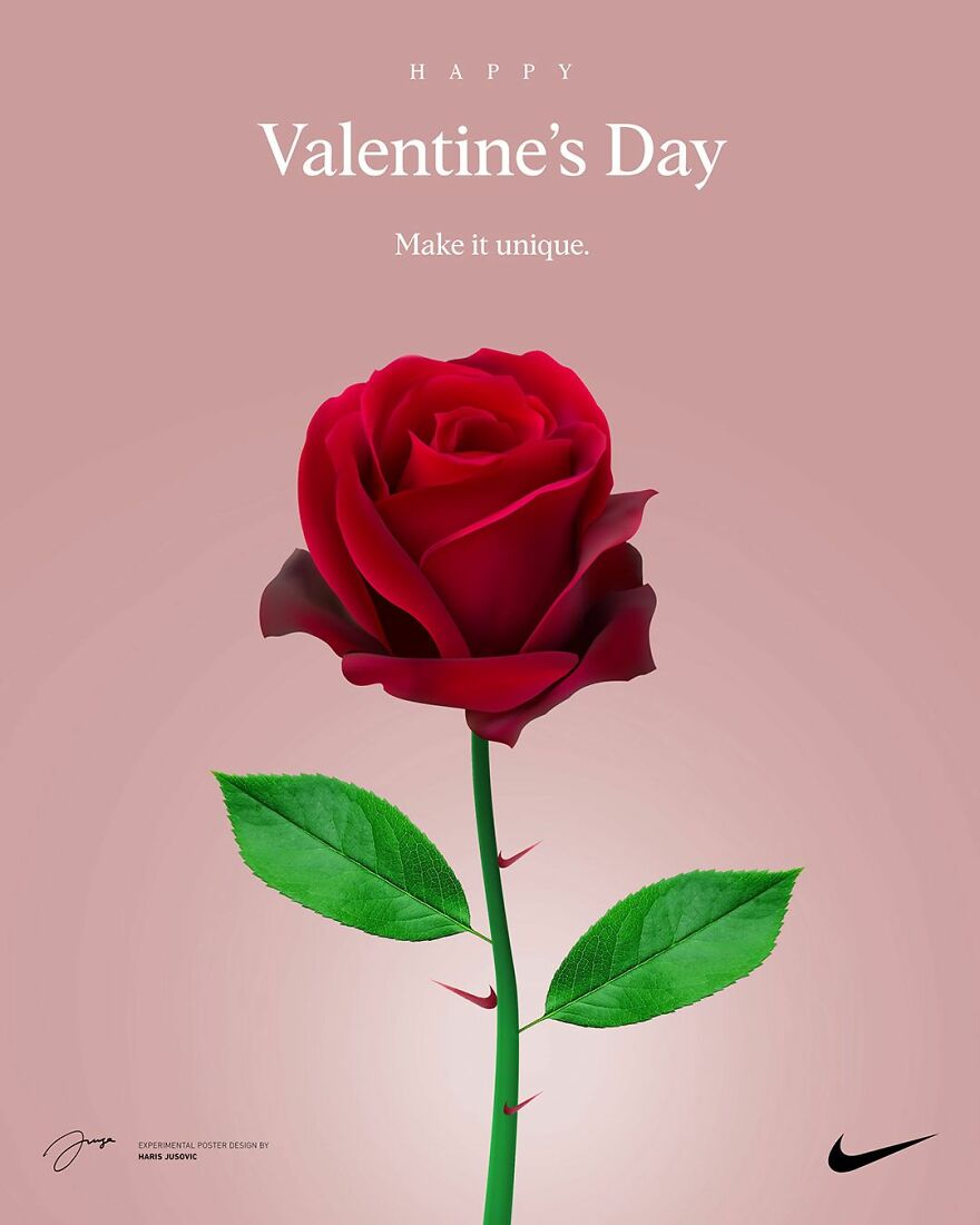 Make It Unique: Valentine's Day Posters By Haris Jusovic (5 Pics)