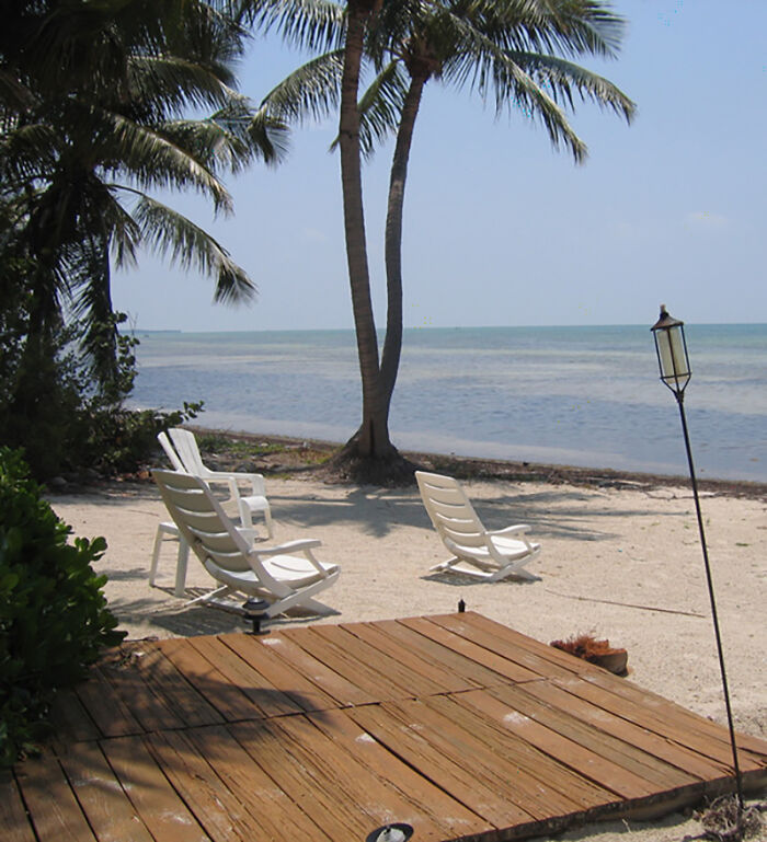 Old Highway, Long Key Florida. (Before The Hurricane Wiped Out The House And Beach) 😢