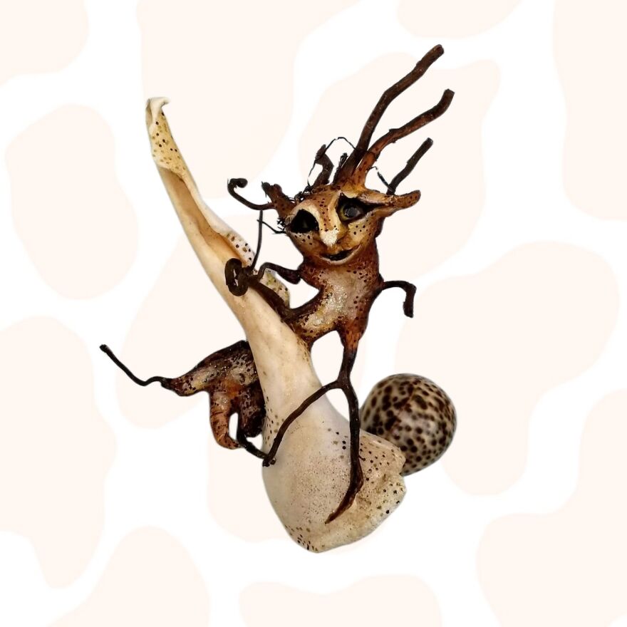 Found This Shell On The Beach, And Loved The Shape. This Little Sea Creature Has A Nice Hiding Place Now!