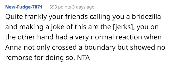 Bride Wanted To Wear Her Mom's Wedding Gown To Her Own Wedding, Bridesmaid "Accidentally" Spilled Wine On It Bride Wanted To Wear Her Mom's Wedding Gown To Her Own Wedding, Bridesmaid "Accidentally" Spilled Wine On It