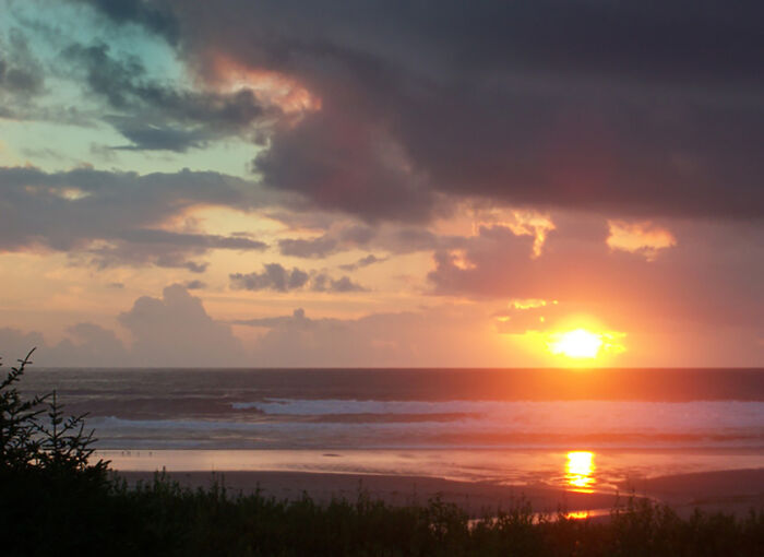 Rockaway Beach, Oregon...scattered My Brother's Ashes At Sunset