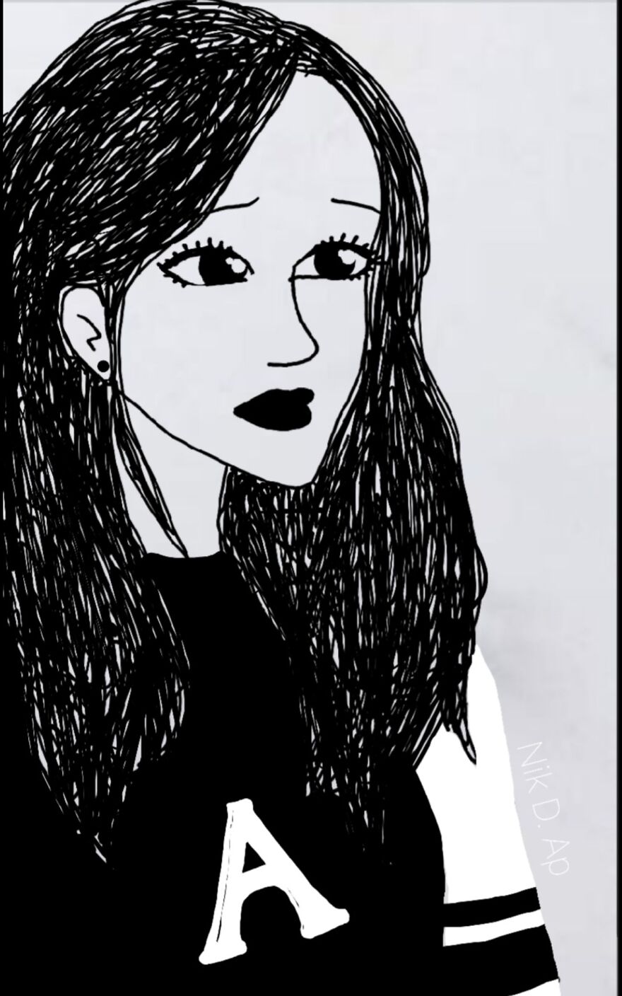 This Is A Girl Digital Art