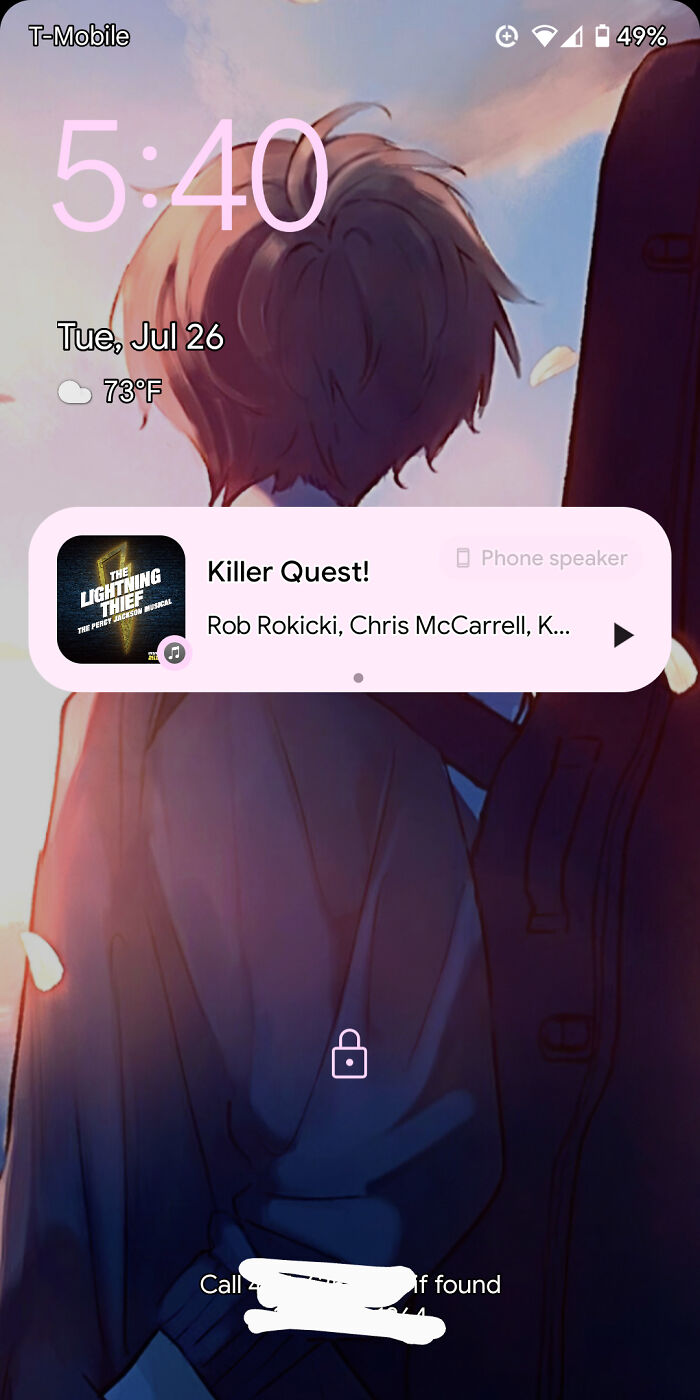 My Phone Number So I Don't Forget It (The Whited Out Bit)