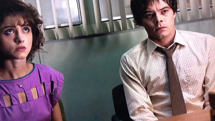 In Stranger Things S3 E4, Tom Kicks His Chair As The Camera Shifts Into A Dutch Angle, A Shot Used To Display Uneasiness Or Tensio