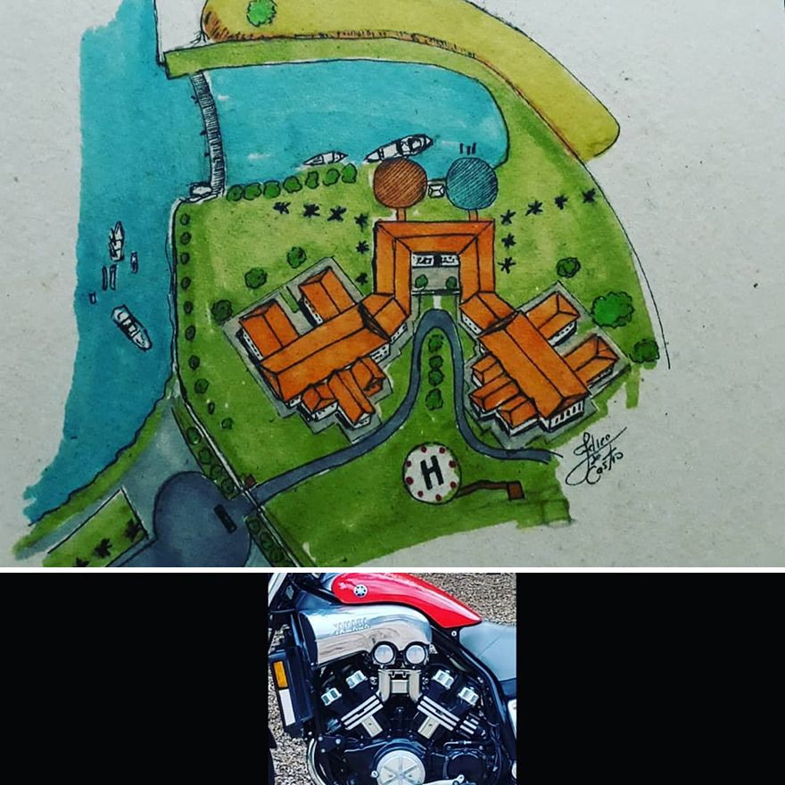 This Architect Draws Buildings From Objects (50 New Pics)