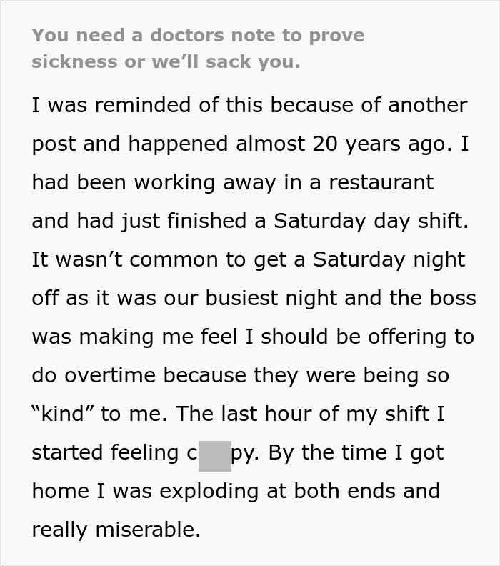 14 Employees Share Stories About Being Asked To Bring A Doctor&rsquo;s Note Resulting In Way More Time Off Than They Asked For