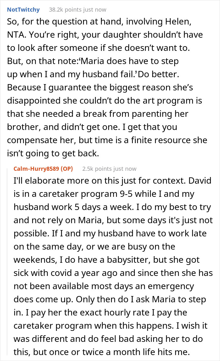 “AITA For Telling A Fellow Mother Of A Special Needs Child That My Daughter Is Not Responsible For Her Child?” - 18