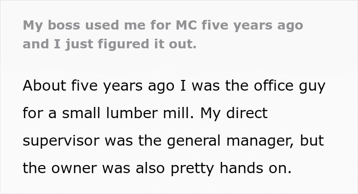 Employee Finally Sees The Bigger Picture 5 Years Later When It Clicks That His Supervisor Didn’t Ignore His Work, But Used It For Malicious Compliance - 2
