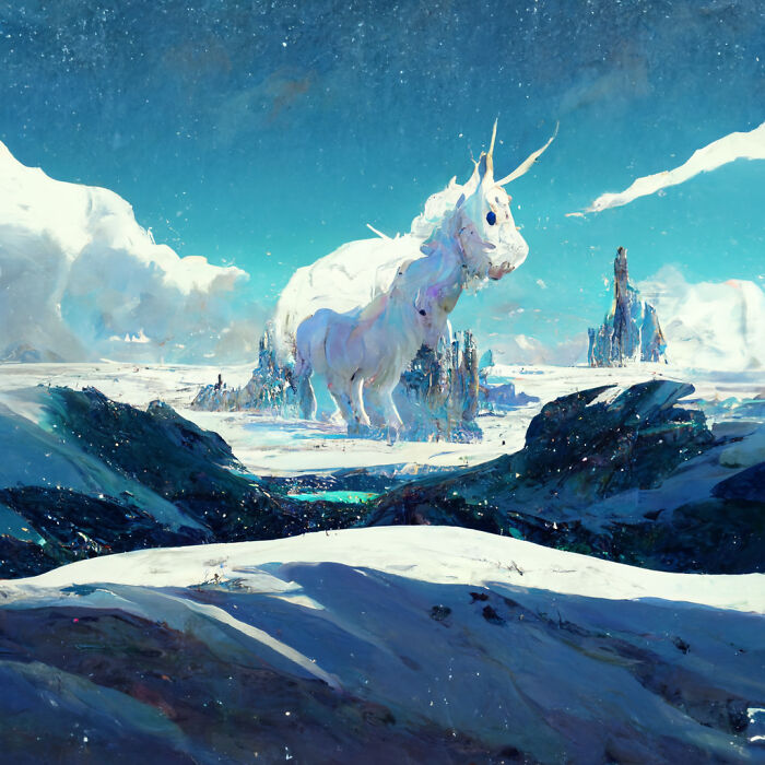 I Use An Ai To Create More Than 100 Unreal Unicorns Pics In Diff Styles - Like - As You Please