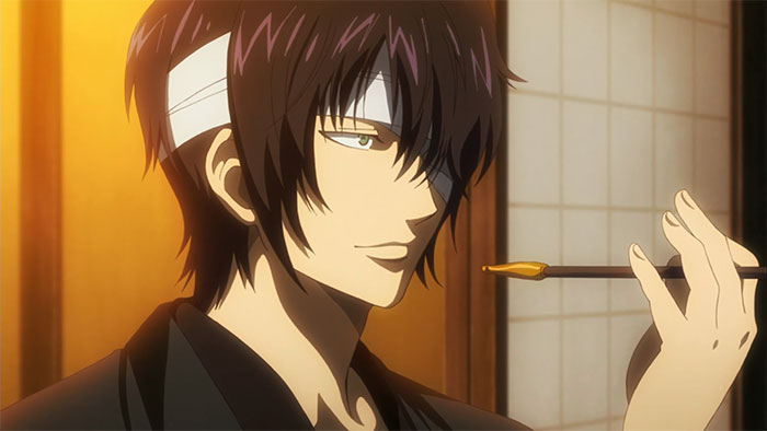 Shinsuke Takasugi smoking