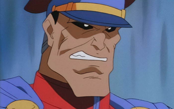 M. Bison angry