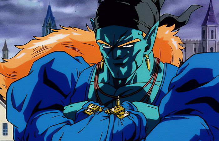 Bojack Dragon Ball Z smiling