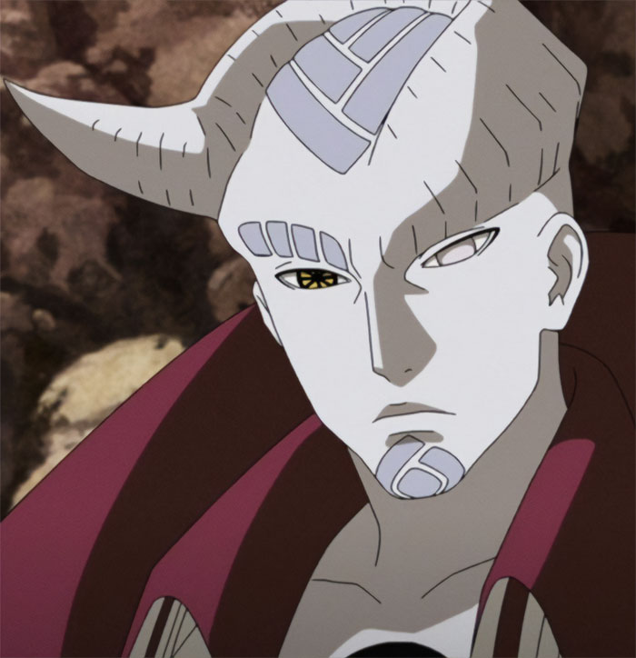 Isshiki Otsutsuki looking