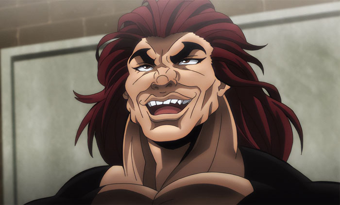 Yujiro Hanma smile