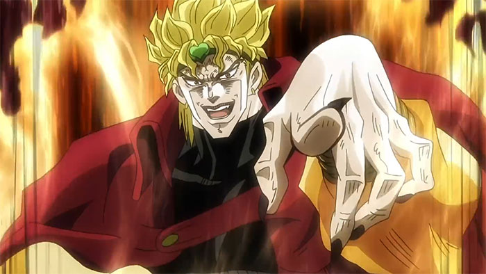 Dio Brando pointing