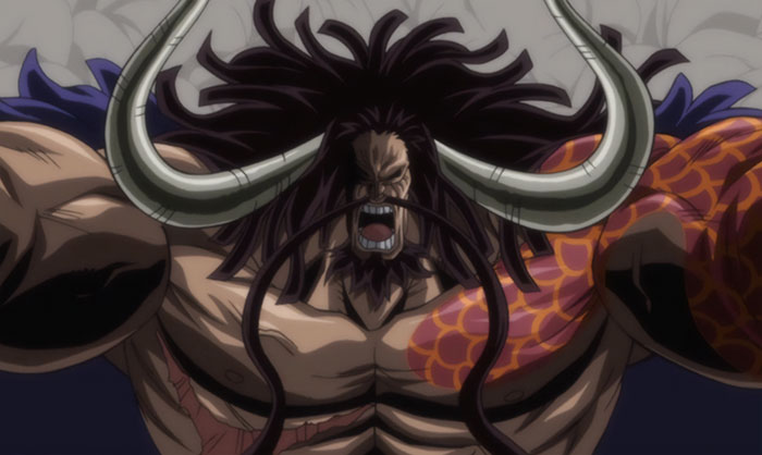 Kaido angry