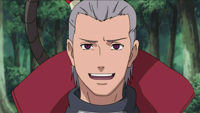 Hidan smiling