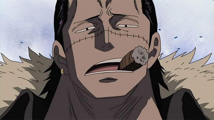 Crocodile smoking One Piece