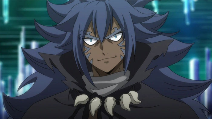 Acnologia smiling