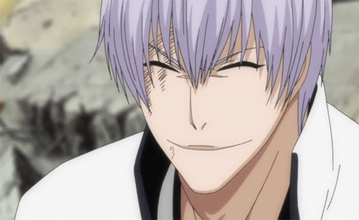 Gin Ichimaru smiling