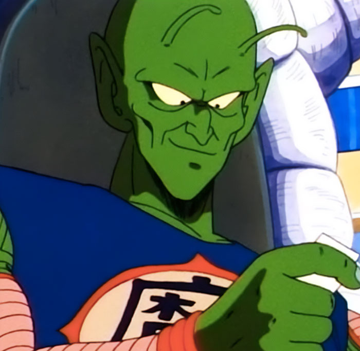 King Piccolo smiling