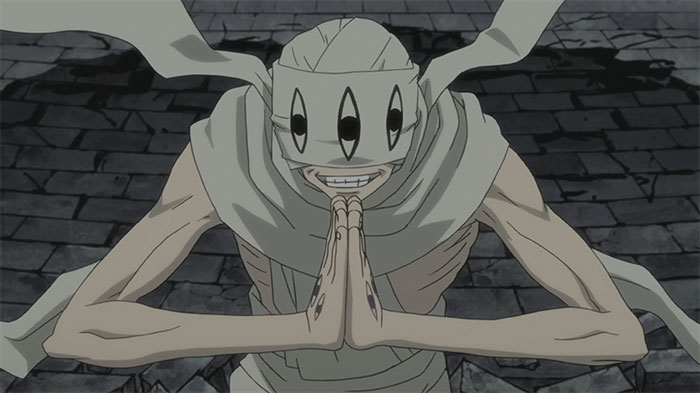 Asura smiling Soul Eater