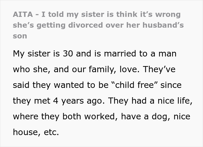 Woman Divorces Her Husband Because He Suddenly Has A Child, Gets Called The Jerk - 2