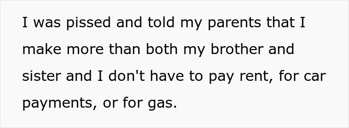 Woman Asks If She Was Wrong For Bringing Up The Fact That She Earns More Than Her Siblings To Her Parents When They Tell Her To Get A &lsquo;Real Job&rsquo;