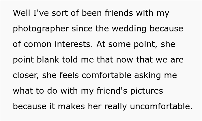 Bride Considers Deleting Her Friend's Engagement Photos, The Internet Supports Her - 12